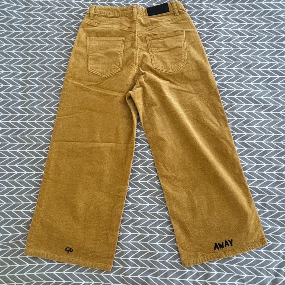 New and never worn GO AWAY Lazy Oaf Corduroy pants SZ 28